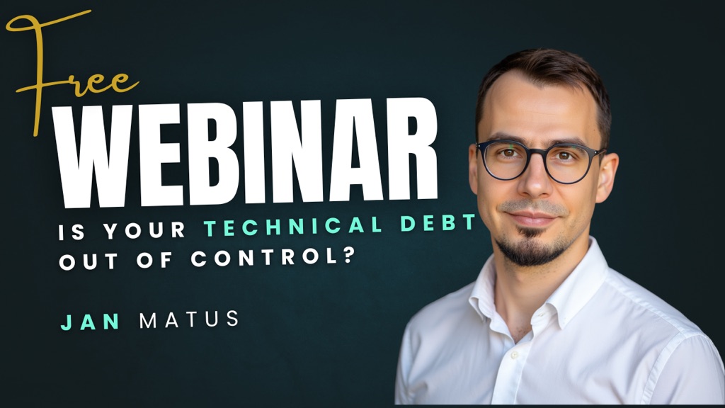 Watch the webinar on YouTube: Is Your Technical Debt Out of Control?